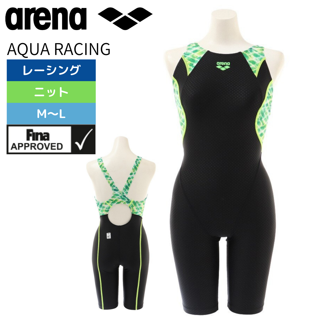 AQUA RACING arena(アリーナ) 競泳水着 レディース 水泳 ダイヤモンズ