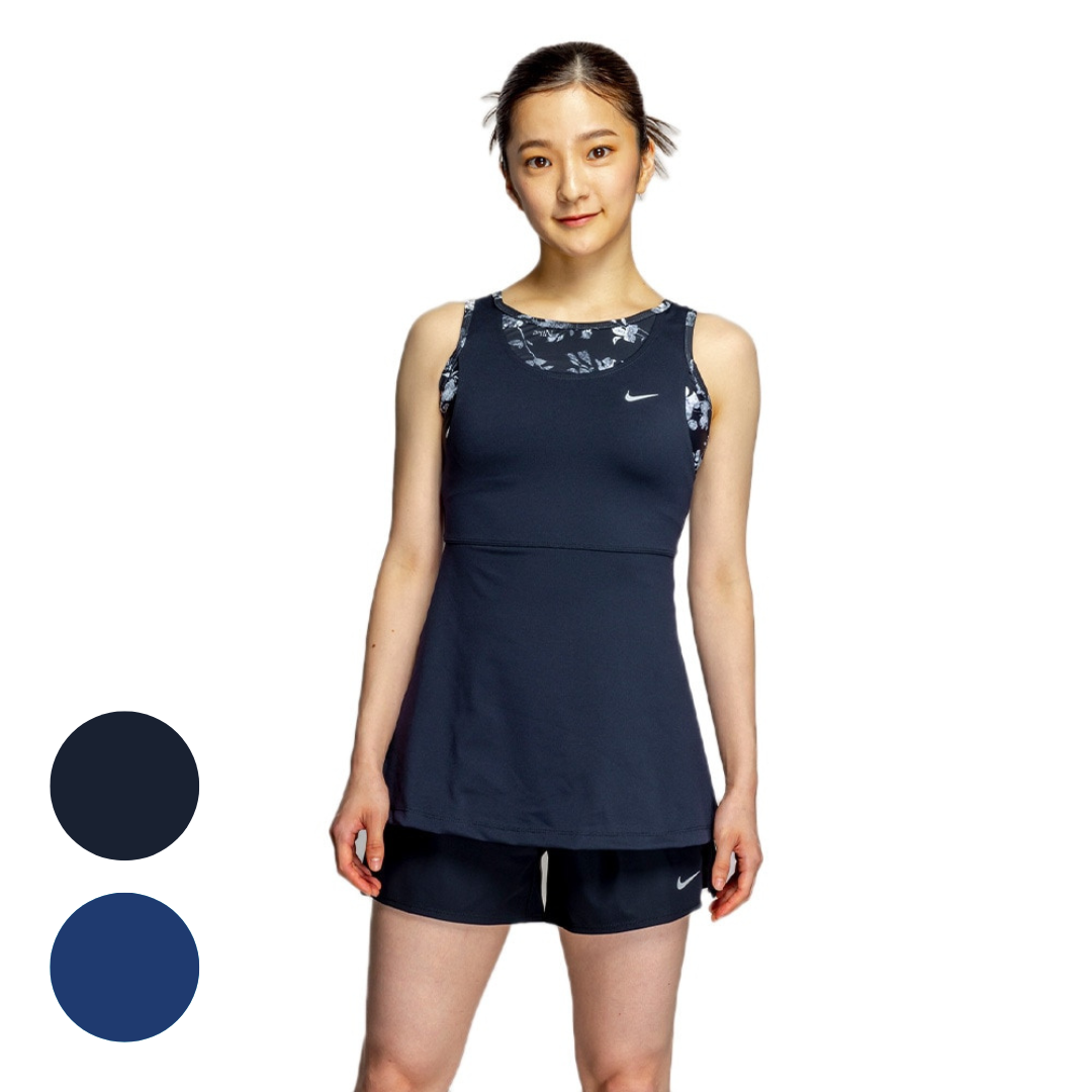 【値下げ】ナイキフィットネス水着 2in1パンツセパレーツ新品未使用タグ付きXL ナイキ NIKE レディース 水泳 フィットネス水着 ナイキSU22 2in1