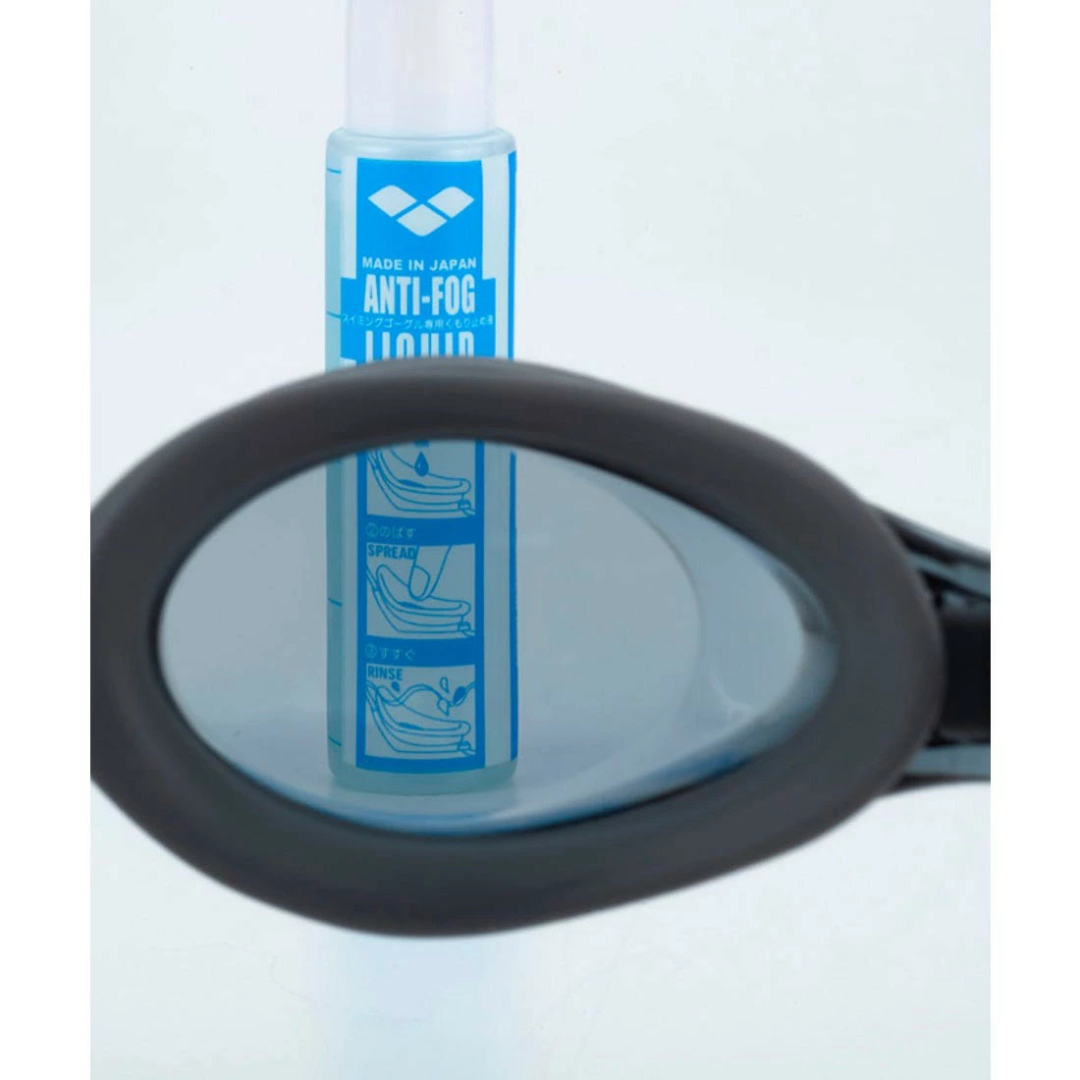 【arena(アリーナ)】ゴーグル フィットネス シルキー リノンくもり止め AS5SGG42U BKGY