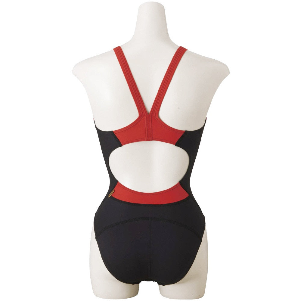 【MIZUNO(ミズノ)】レディース 競泳水着 トレーニング水着 練習用水着 EXER SUITS(エクサースーツ)ミディアムカット N2MA8261