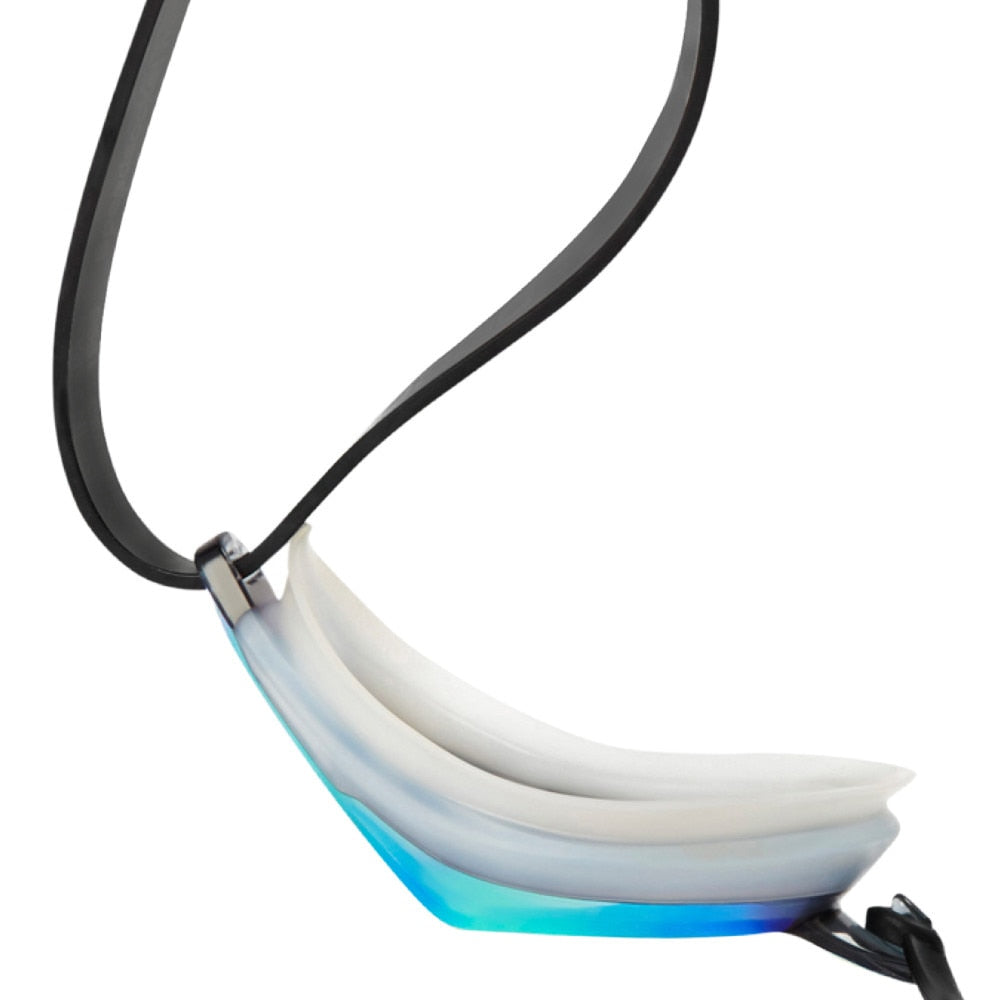 【Speedo(スピード)】 ゴーグル FINA承認 Fastskin Speedsocket 2(ファストスキンスピードソケット2) ミラーレンズ クッション付き SE01907 W