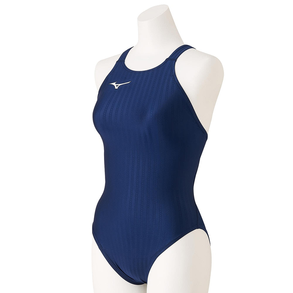【MIZUNO(ミズノ)】レディース 競泳水着 レーシング水着 FINA承認 STREAM ACE(ストリームエース)ミディアムカット N2MA0223