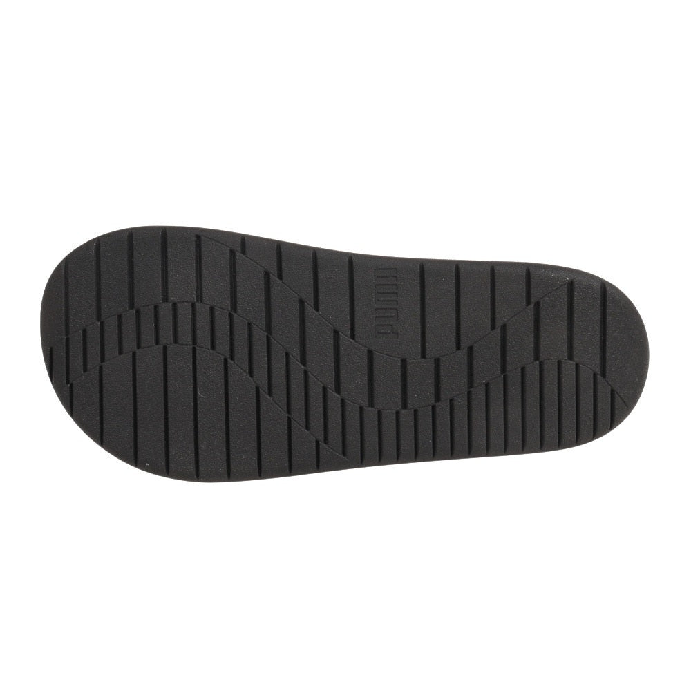 【プーマ PUMA】スポーツサンダル ソフトライド マッサージ スライド ブラック 38306203