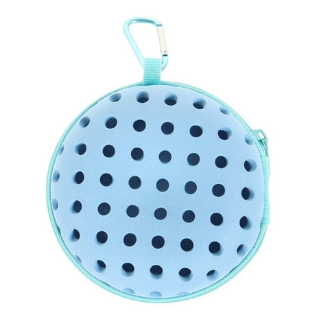 【VIEW(ビュー)】ゴーグルケース カラビナ付き 丸型ケース-アクセサリー VA1304