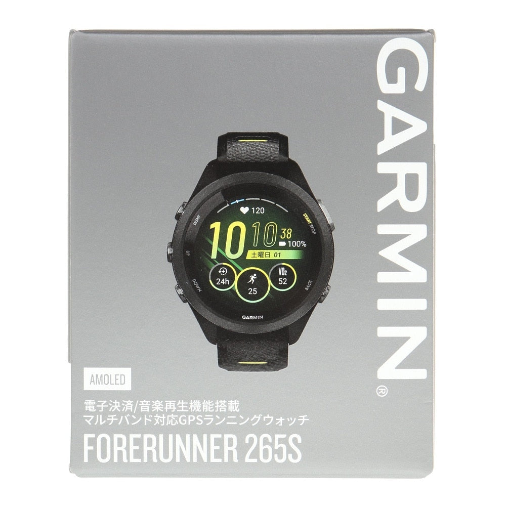 【GARMIN ガーミン】時計 Forerunner ランニング スイム対応 265S 010-02810-43