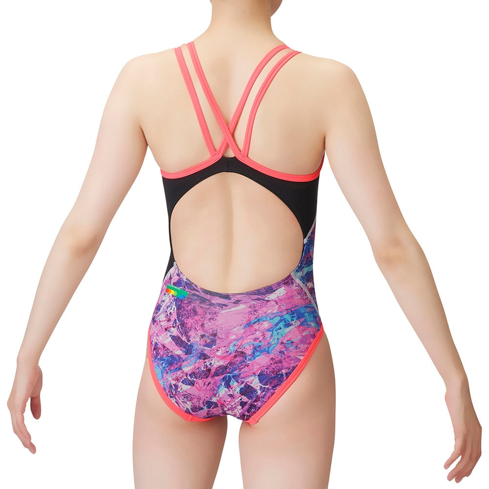 【arena(アリーナ)】レディース 競泳水着 トレーニング水着 練習用水着 TOUGHSUIT(タフスーツ) FSA3607W