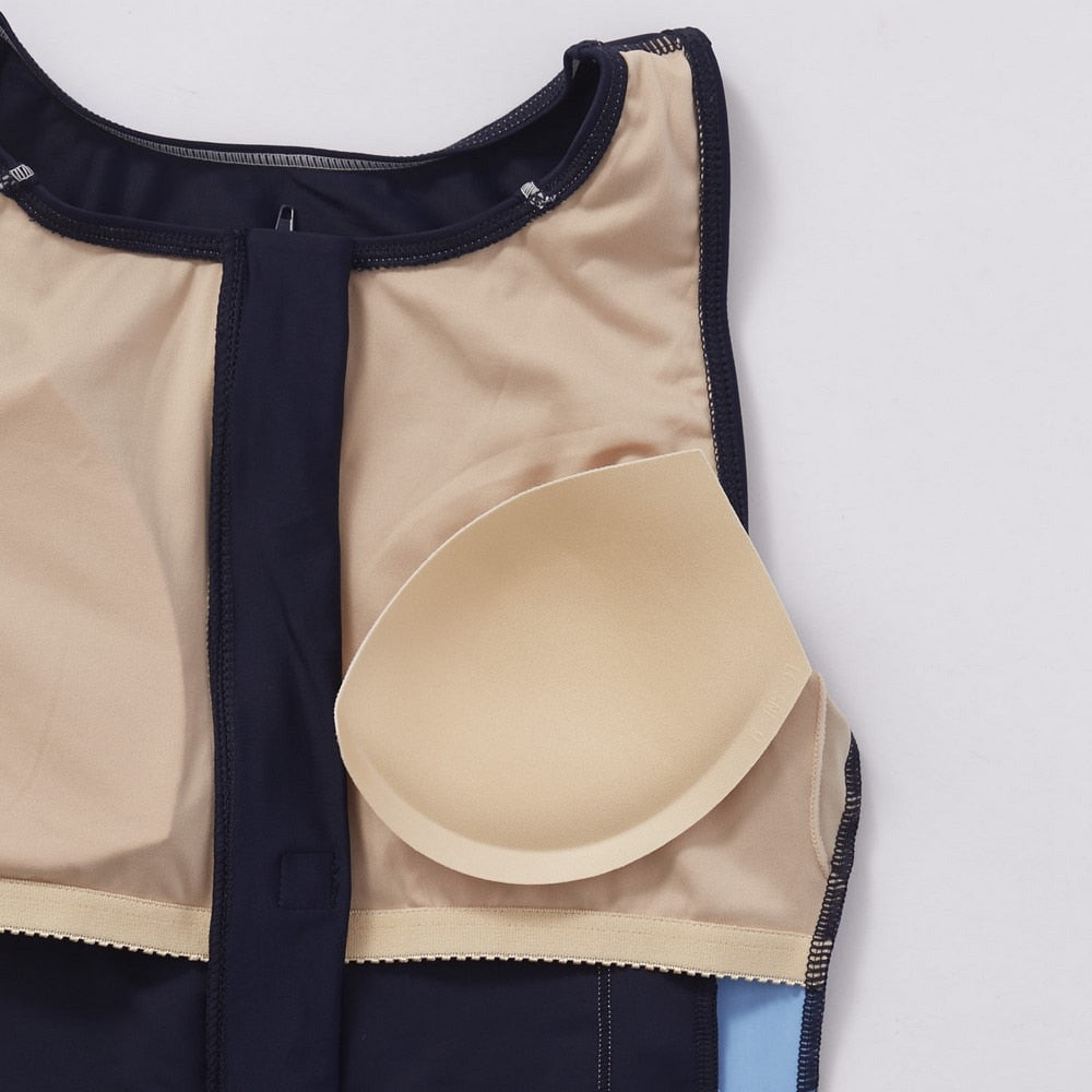 フィットネス水着 フルジップセパレート 大寸【FILA(フィラ) 3132026-GMT】