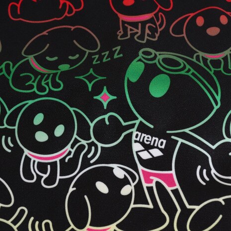 【arena(アリーナ)】ジュニア 女子 ガールズ 競泳水着 トレーニング水着 練習用水着 TOUGHSUIT(タフスーツ) アリーナくん ワンピース SAR4109WJ