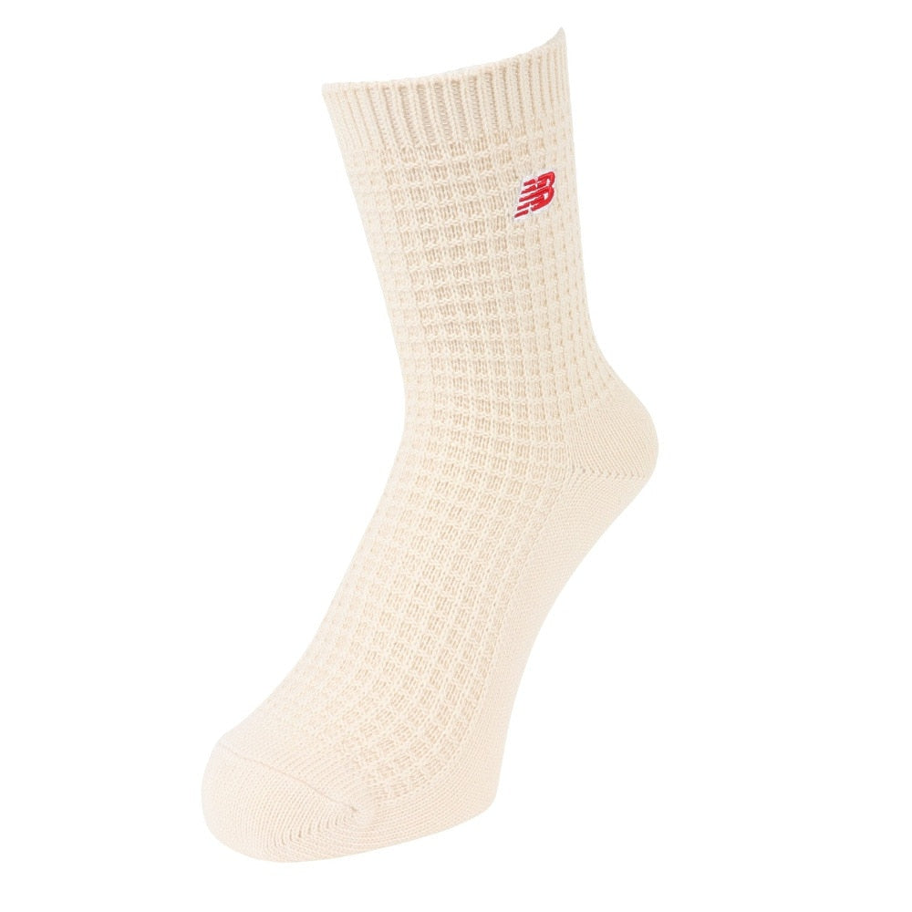 ワッフルニット アンクル 2足組 ソックス LAS42132AS2