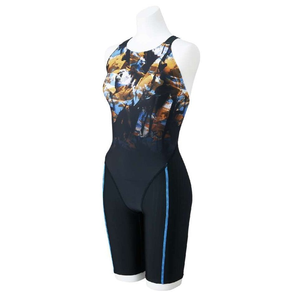 【MIZUNO(ミズノ)】レディース 競泳水着 レーシング水着 WA承認 STREAM ACE(ストリームエース)ハーフレッグ (マスターズ) N2MGC24292