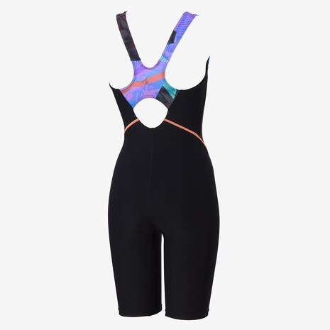 【Speedo(スピード)】フィットネス水着 レディース ナヘレルースンニースキン SFW12567 M-LL Loosen ルースン