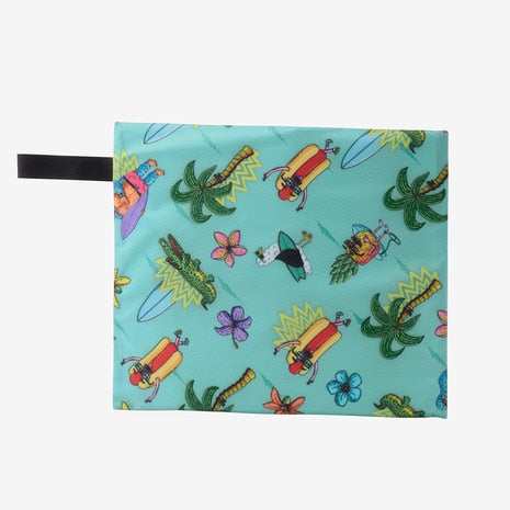 【Speedo(スピード)】スイムポーチ フラットポーチ スピード 強はっ水加工 防水シームテープ 止水ファスナー モルガ コラボ商品 SE22552MU MULGA THE ARTIST