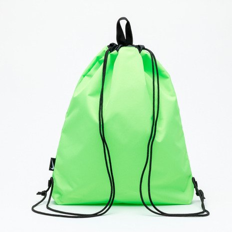 水泳バッグ ドローストリングプールバッグ 緑 10L 1994042-0007 スイミングバッグ ドロストバッグ ナップザック 軽量