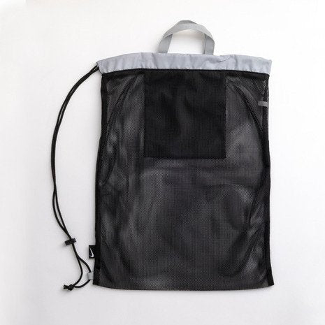 水泳バッグ メッシュワンショルダープールバッグ 黒 16L 1994043-0009 スイミングバッグ メッシュ ナップザック