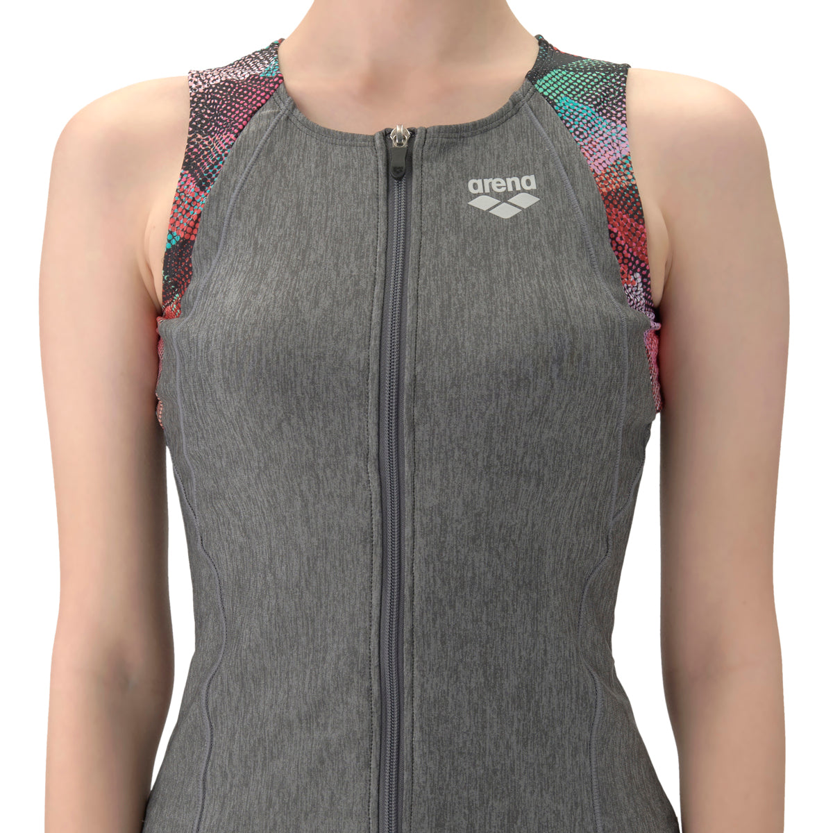 ★セール価格 1/31 23:59まで★【arena アリーナ】レディース フィットネス水着 すらっとセパ カバーバック AS6SWF46L