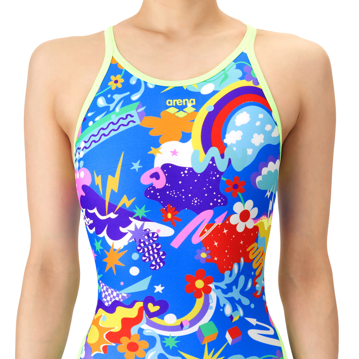 ★セール価格 1/31 23:59まで★【arena(アリーナ)】レディース 競泳練習用水着 トレーニング水着 TOUGHSUIT(タフスーツ)ワンピース AS6SWM23L