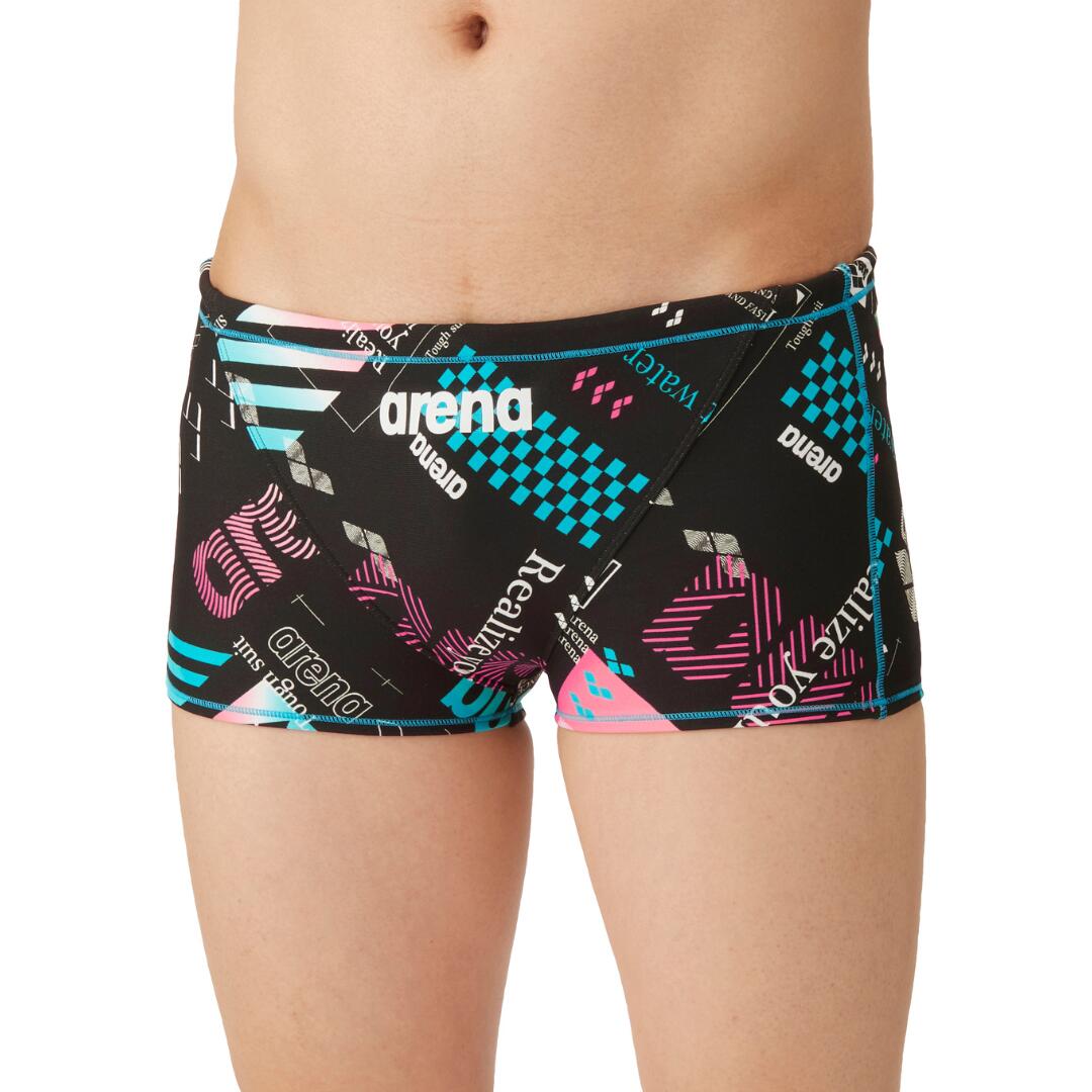 【arena(アリーナ)】メンズ 競泳水着 トレーニング水着 練習用水着 TOUGHSUIT(タフスーツ)スパッツ AS4FWM26M