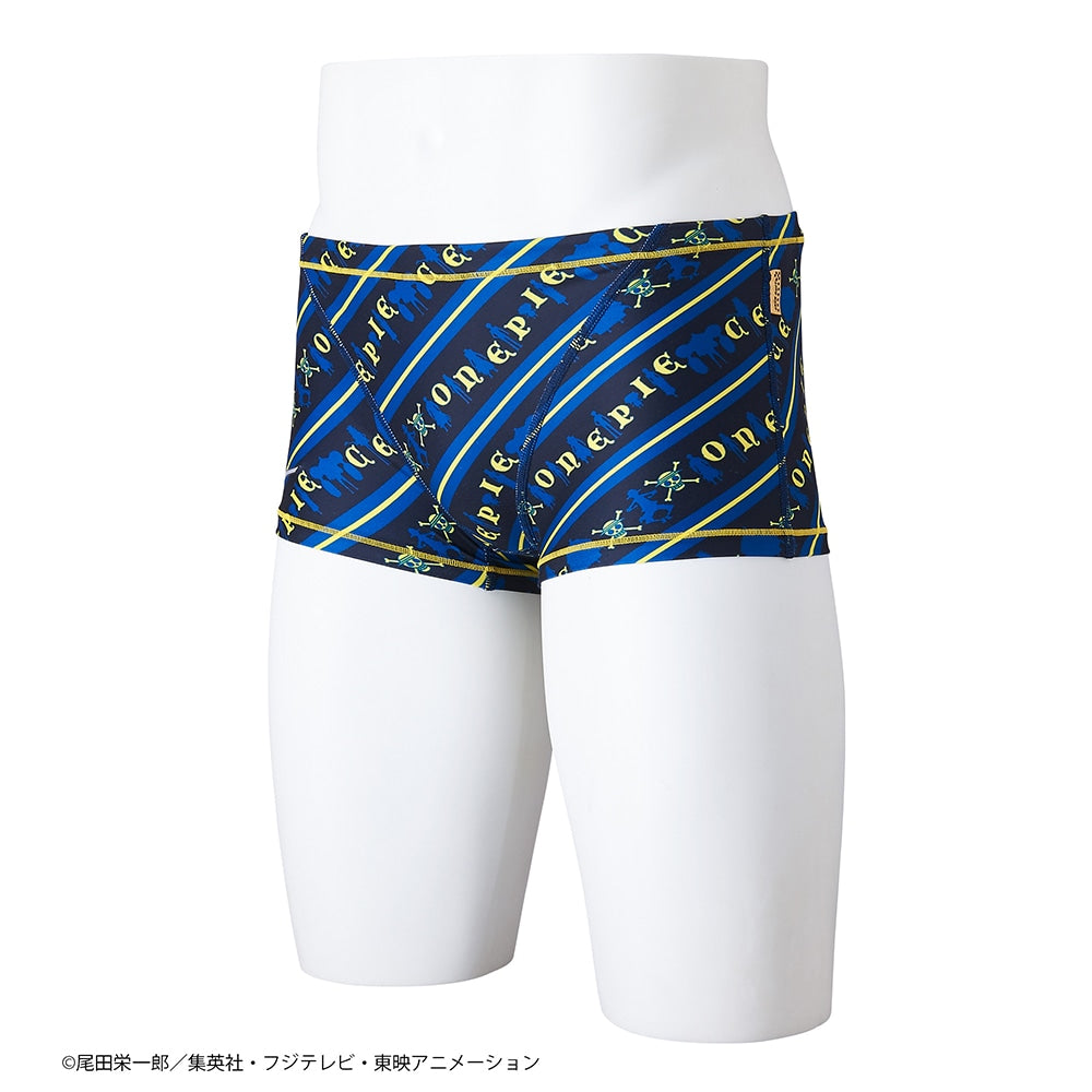 【MIZUNO(ミズノ)】メンズ 競泳水着 トレーニング水着 練習用水着 EXER SUITS(エクサースーツ)【ONE PIECE(アニメ ワンピース)】ボックス N2MBB592