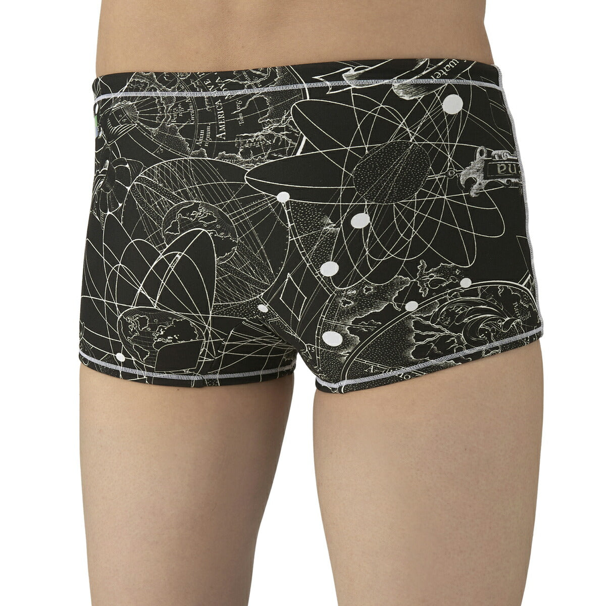 【arena(アリーナ)】メンズ 競泳水着 トレーニング水着 練習用水着 TOUGHSUIT タフスーツ ショートボックス ショートレッグ AS5FWM08M