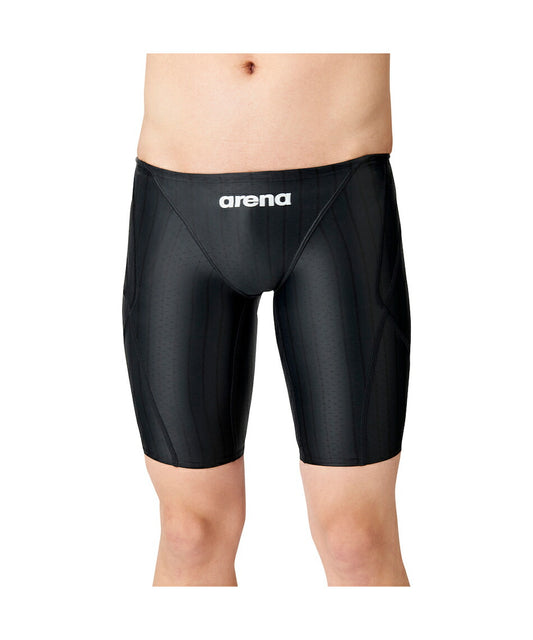 【arena（アリーナ）】ジュニア 男子 ボーイズ 競泳水着 レーシング水着 WA承認 AQUA RACING（アクアレーシング）ハーフレッグ ARN2052MJ BKBK