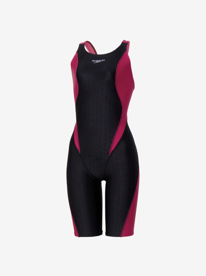 競泳水着 WA承認 レディース レーシング水着 Speedo FLEX Σνフレックスシグマニューセミオープンバックニースキン２スピード SCW12602F