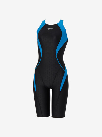 競泳水着 レディース WA承認 レーシング水着 Speedo FLEX Σν フレックスシグマニューミニオープンバックニースキン SCW12604F