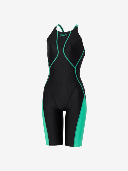 競泳水着 WA承認 レディース レーシング水着 Speedo FLEX Σν フレックスシグマニューオープンバックニースキン１ SCW12601F