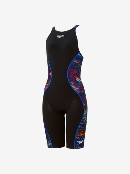 【Speedo（スピード）】レディース 競泳水着 レーシング水着 FINA承認 PRO HYBRID2 OPENBACK KNEE SKIN (プロハイブリッド２オープンバックニースキン )SCW12521F