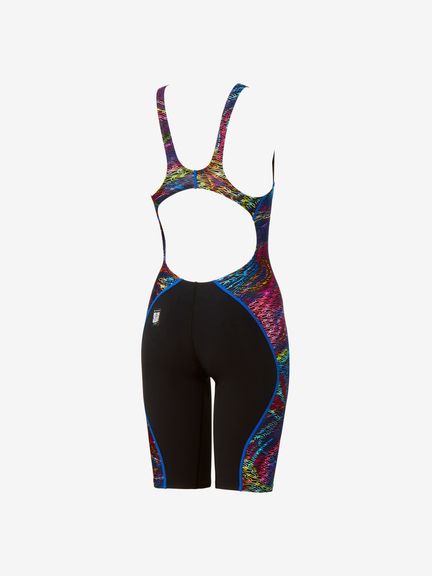 【Speedo（スピード）】レディース 競泳水着 レーシング水着 FINA承認 PRO HYBRID2 OPENBACK KNEE SKIN (プロハイブリッド２オープンバックニースキン )SCW12521F