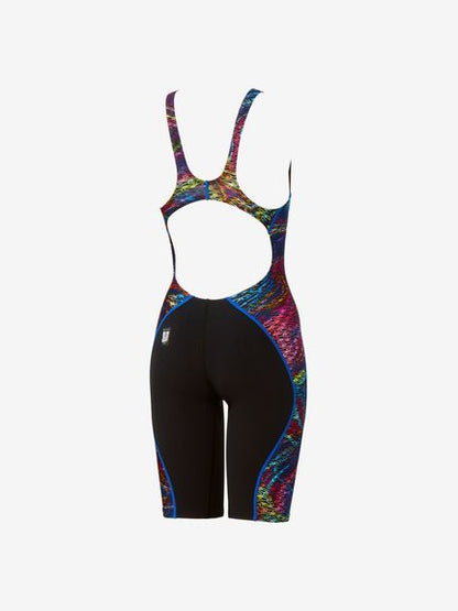 【Speedo（スピード）】レディース 競泳水着 レーシング水着 FINA承認 PRO HYBRID2 OPENBACK KNEE SKIN (プロハイブリッド２オープンバックニースキン )SCW12521F