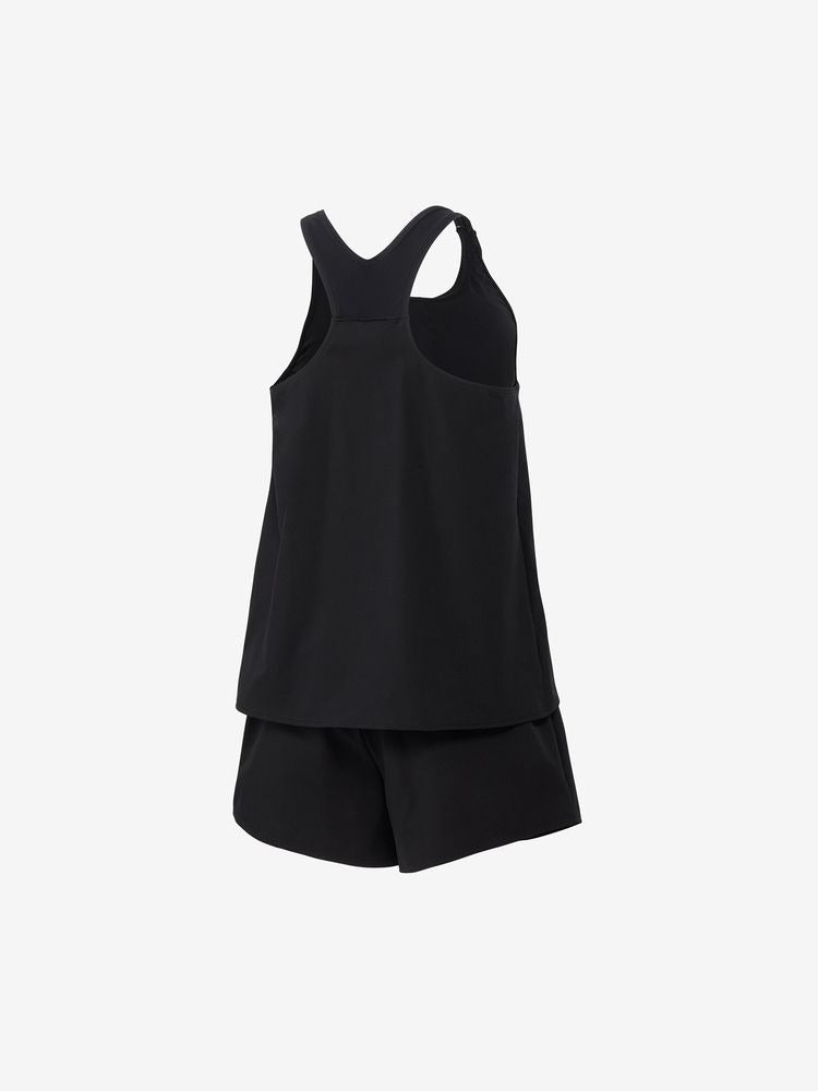 【Speedo（スピード）】レディース フィットネス水着 エアパII 上下セット セパレート水着 2分丈 SFW22562