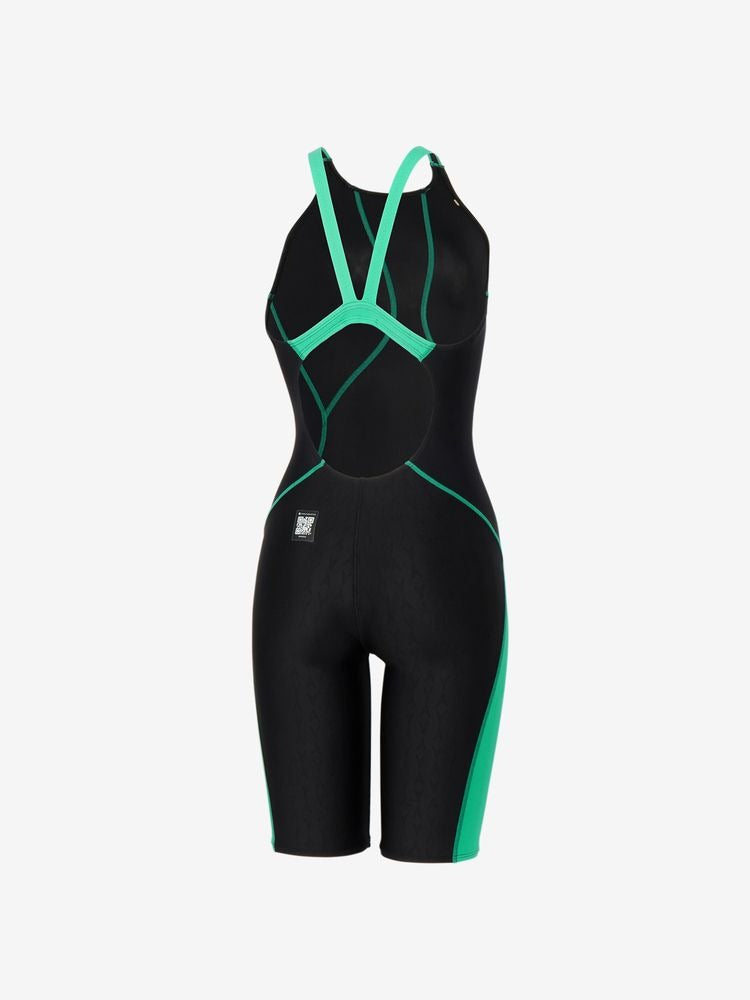 競泳水着 WA承認 レディース レーシング水着 Speedo FLEX Σν フレックスシグマニューオープンバックニースキン１ SCW12601F