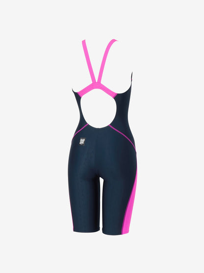 競泳水着 WA承認 レディース レーシング水着 Speedo FLEX Σν フレックスシグマニューオープンバックニースキン１ SCW12601F