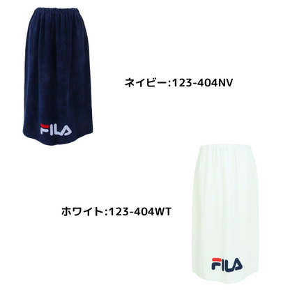 水泳 タオル 巻きタオル 80cm 123-404 【FILA　フィラ】