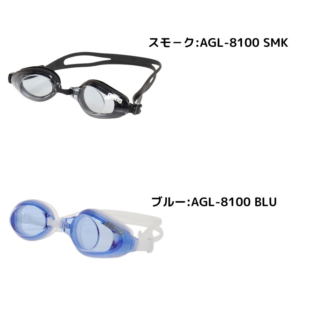 水泳 ゴーグル CLEARLY フィットネスゴーグル AGL-8100
