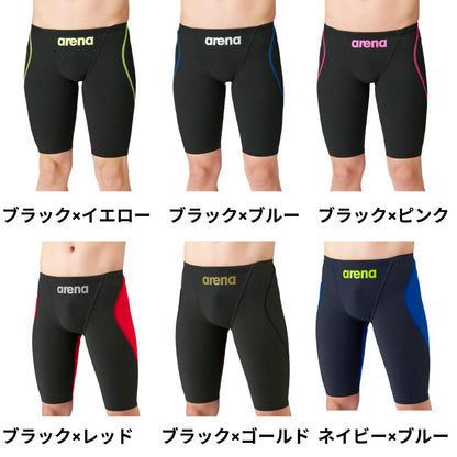 ★セール価格 1/31 23:59まで★【arena（アリーナ）】メンズ 競泳水着 レーシング水着 FINA承認 AQUAFORCE Fusion-Tri （アクアフォースフュージョントライ）ハーフレッグ スパッツ ARN1011M