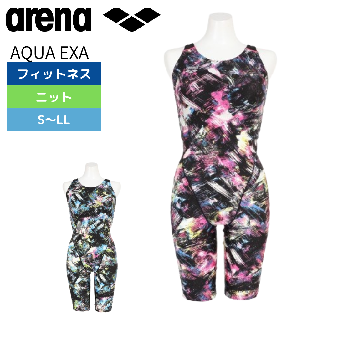 AQUA EXA ワンピーススパッツ 【arena(アリーナ)-水着 FLA-3908W】