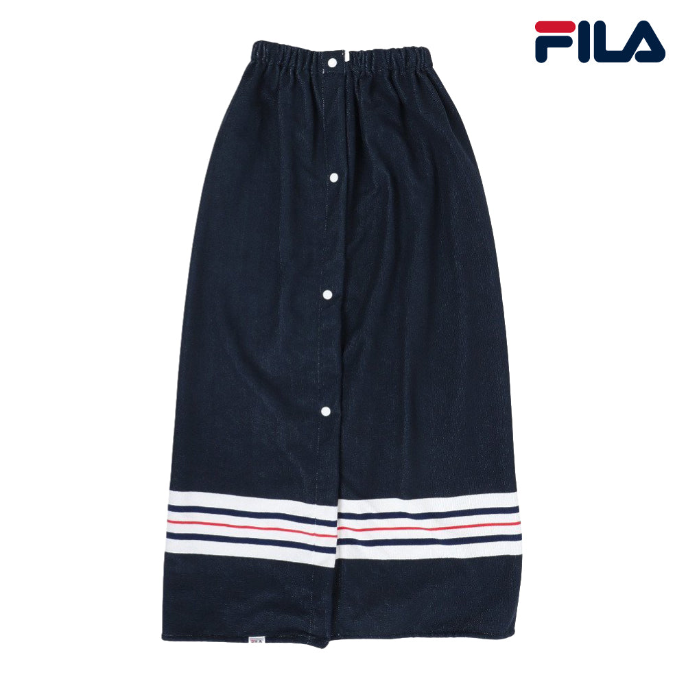 【FILA（フィラ）】ラップタオル 巻きタオル 水泳 タオル FILAF BOX巻きタオル 93cm 424806-NV ネイビー 紺