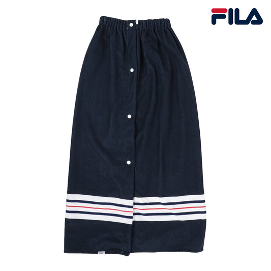 【FILA（フィラ）】ラップタオル 巻きタオル 水泳 タオル FILAF BOX巻きタオル 93cm 424806-NV ネイビー 紺