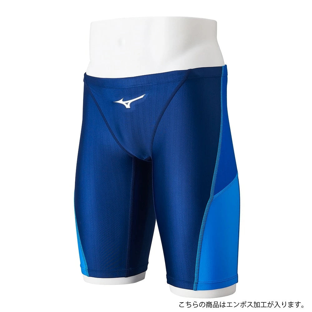 【MIZUNO（ミズノ）】メンズ 競泳水着 レーシング水着 WA承認 ハーフレッグ N2MBB020