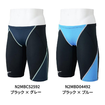 競泳水着 WA承認 ミズノ GX SONIC STREAM メンズ ハーフスパッツ レーシング水着 MIZUNO N2MBC525