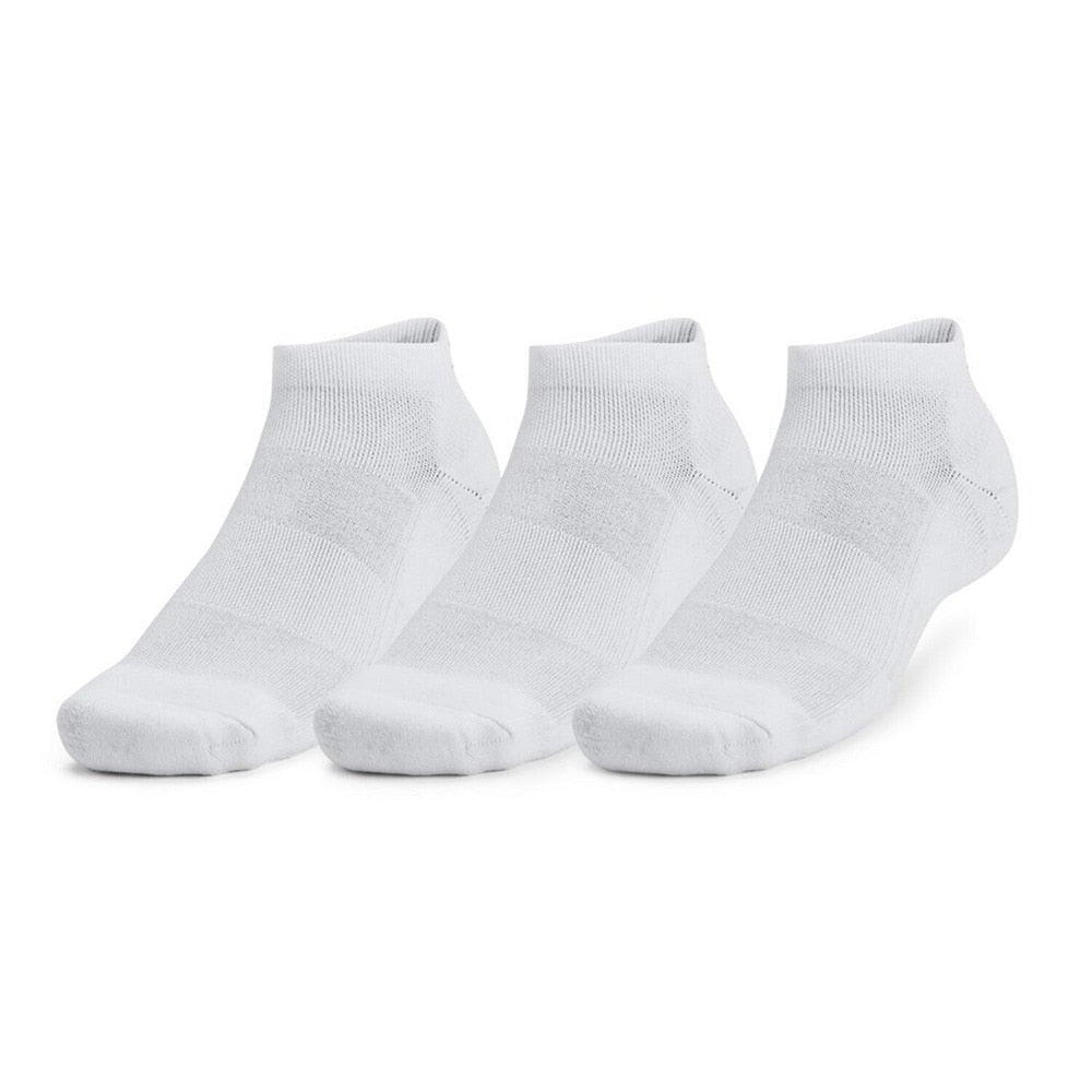 【Under armor（アンダーアーマー）】靴下 アンクルソックス トレーニング コットン ローカット ソックス 3足組 1386312 100