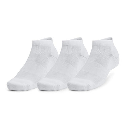 【Under armor（アンダーアーマー）】靴下 アンクルソックス トレーニング コットン ローカット ソックス 3足組 1386312 100