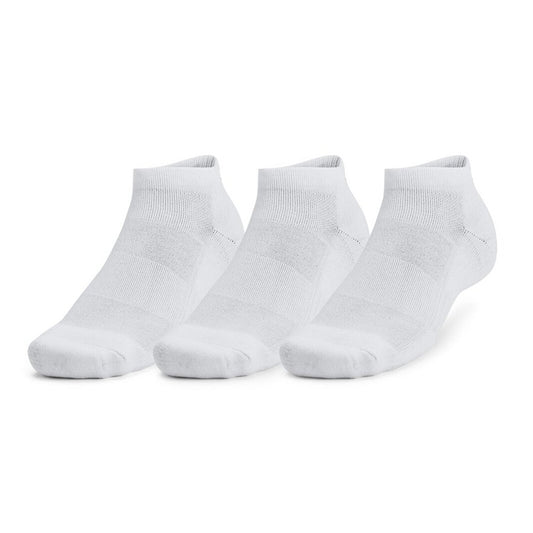 【Under armor（アンダーアーマー）】靴下 アンクルソックス トレーニング コットン ローカット ソックス 3足組 1386312 100