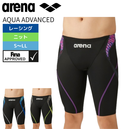 AQUA ADVANCED 2024年秋冬 レーシングスパッツ ハーフレッグ WA承認モデル【arena(アリーナ)  AS4FRC24M】