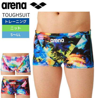 【arena（アリーナ）】メンズ 競泳水着 トレーニング水着 練習用水着 TOUGHSUIT（タフスーツ） トレーニングAS4FWM11M