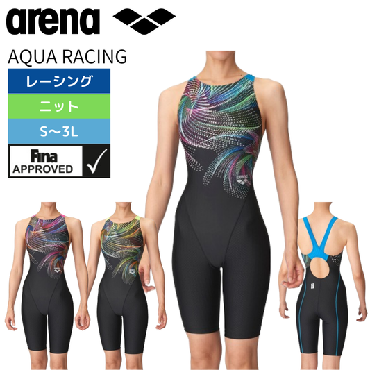 AQUA RACING 2024年秋冬 レーシングワンピーススパッツ【arena(アリーナ)  AS4FRC65W】