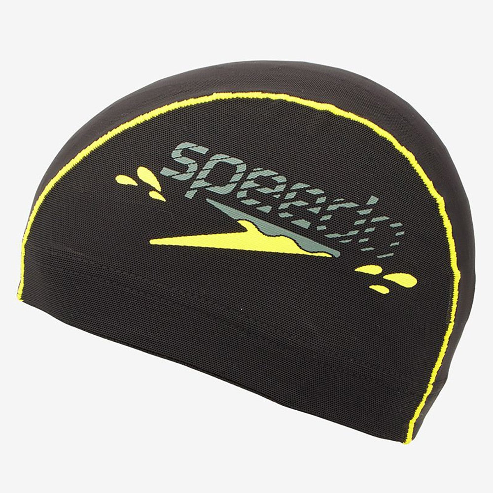 【Speedo（スピード）】水泳帽 スイムキャップ メッシュ ブーン ウェーブ SE12357