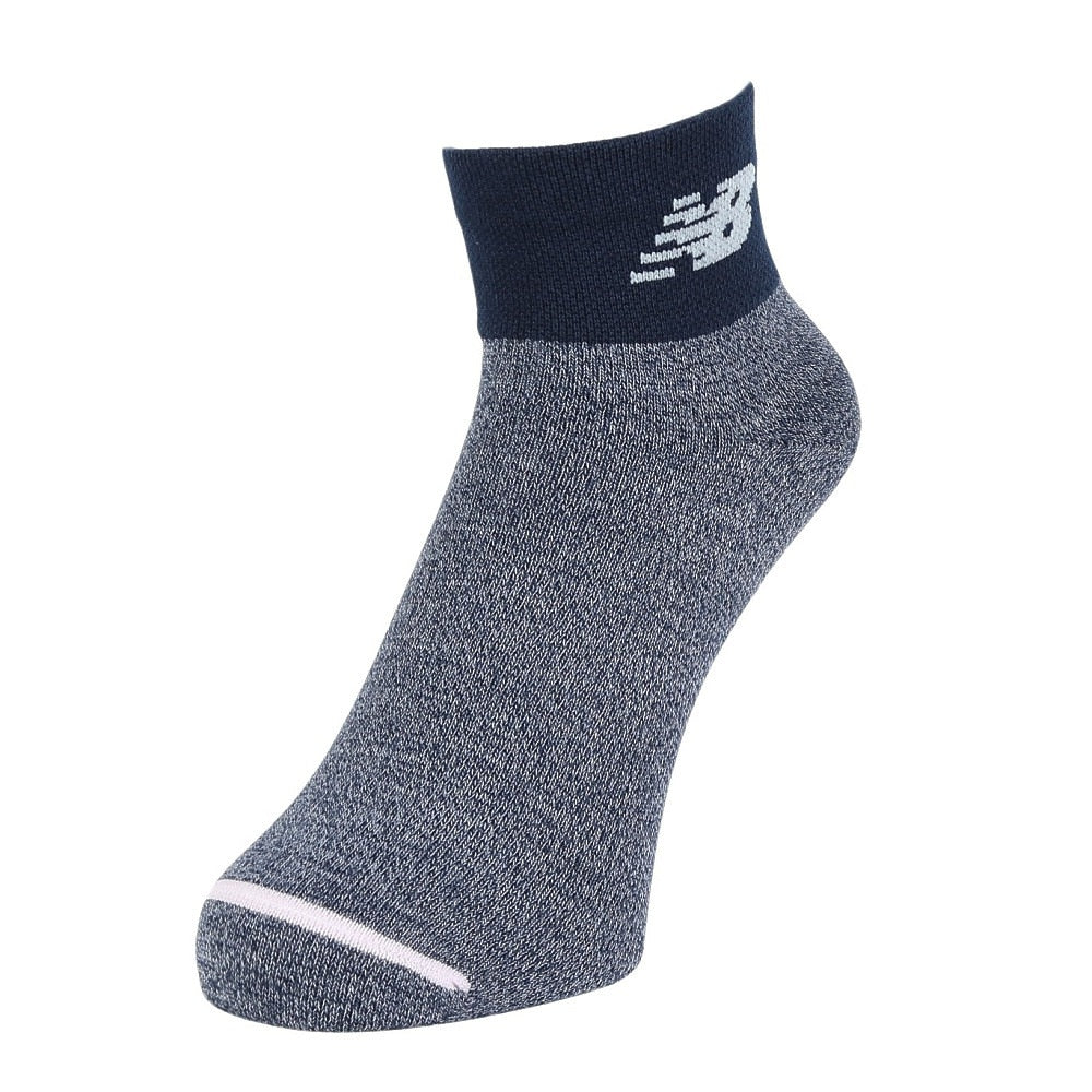 【NEW  BALANCE（ニューバランス）】靴下 2足組 ショートソックス LAS45750AS2