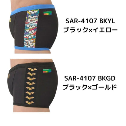 【arena（アリーナ）】メンズ 競泳水着 トレーニング水着 練習用水着 TOUGHSUIT（タフスーツ） SAR4107